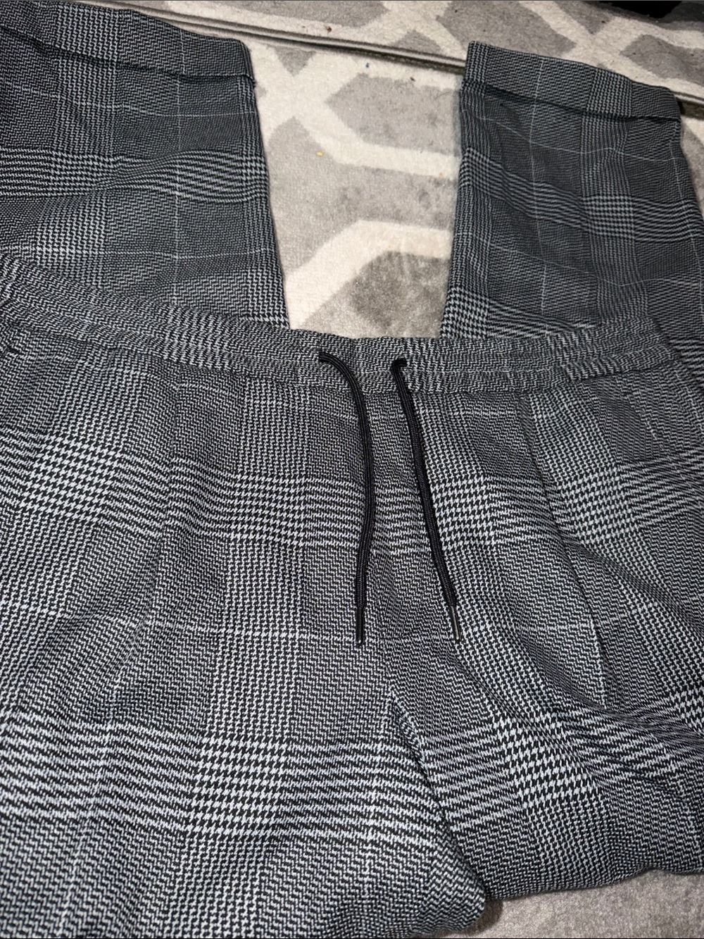 INC Men’s XL Plaid dress pants with stretch waist